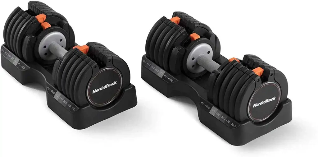 Nordic Track 55lb Select a Weight Dumbbell