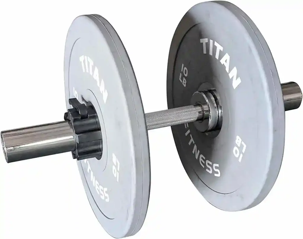 Titan Fitness Loadable Olympic Dumbbell